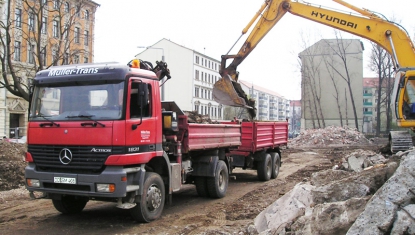 Alles aus einer Hand: Transport & Entsorgung.